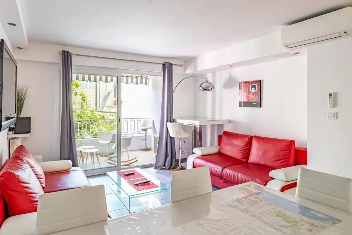 Superbe 3P 2Chambres, 2Terrasses Cannes Centre-Ville, 4 Min A Pied De La Croisette Sas-Meredith Loc Exterior foto